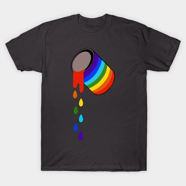 Rainbow - seven colors T-Shirt by grafart